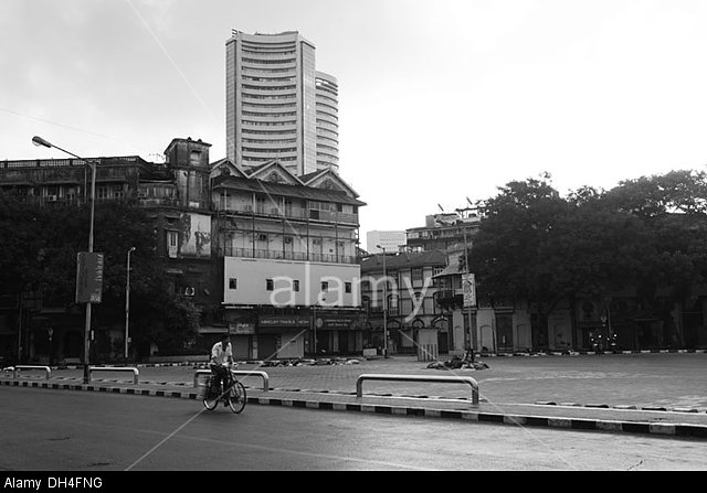 BSE Bombay Stock Exchange Building kala ghoda Mumbai Maharashtra India Asia