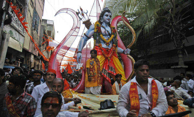 Stone Pelting at Ramnavami Yatra