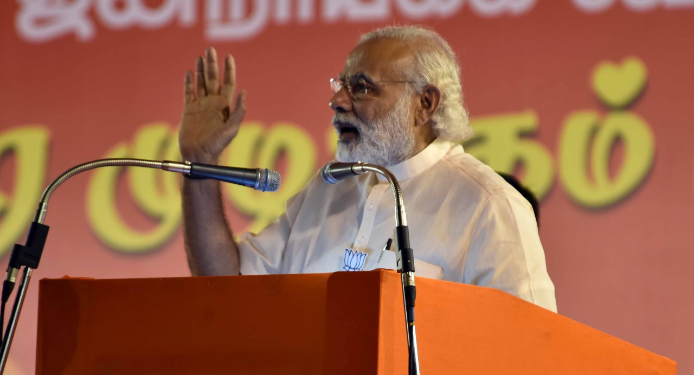 Modi in Tamil Nadu