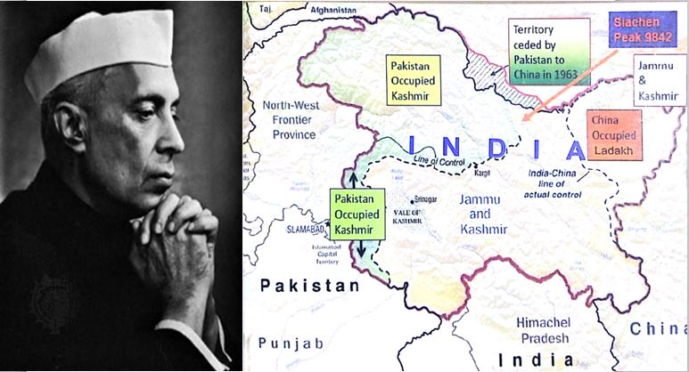 pok nehru india pakistan