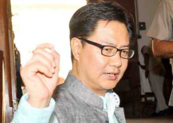Media is after Rijiju because he questioned their calculated silence