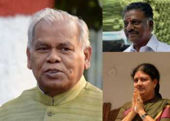 Jitan Ram Manjhi Sasikala O Panneerselvam