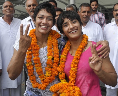 phogat sisters sehwag freedom of expression