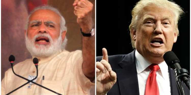 media Trump India