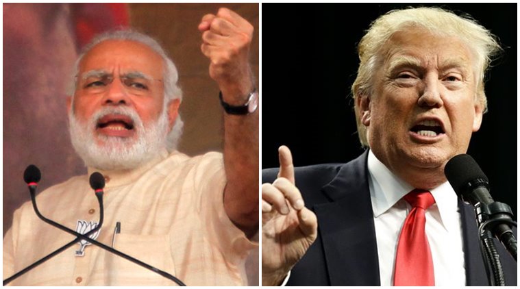 media Trump India