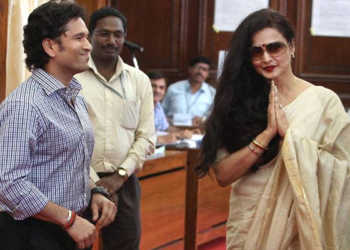 Sachin and Rekha “explain” why Rajya Sabha has outlived its utiity