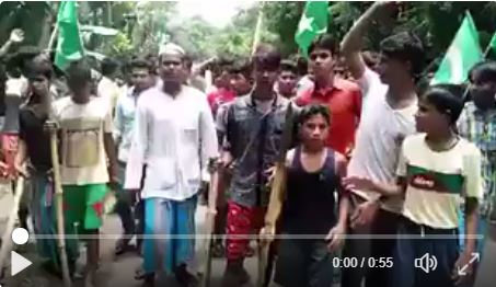 Seculars Communals muslim mobs riots west bengal