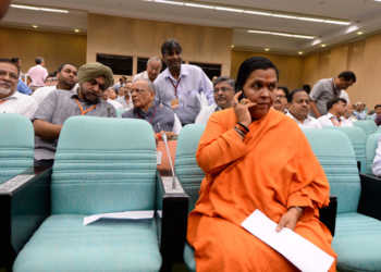 Uma Bharti Ganga fake news media uma bharti