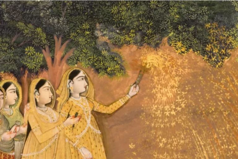 diwali crackers ancient india
