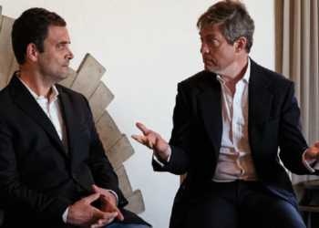 rahul gandhi Nicolas Berggruen interview