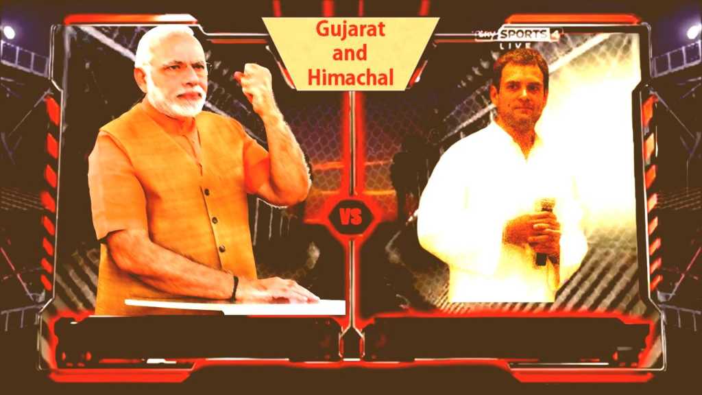 Gujarat Himachal BJP Congress