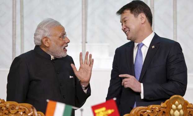 India China Mongolia