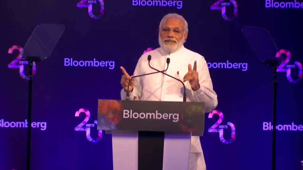 Modi Bloomberg