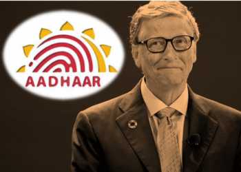 Bill Gates Aadhaar