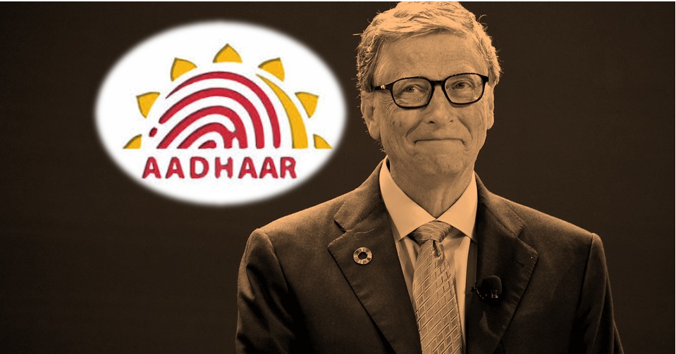 Bill Gates Aadhaar