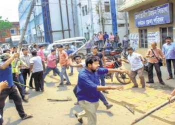 tmc goons, violence, elections