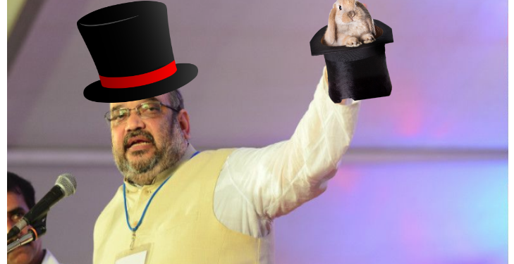 Amit Shah’s three options to get the required MLAs for majority in Karnataka.
