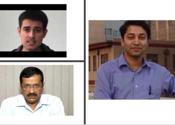 vikas pandey kejriwal dhruv rathee