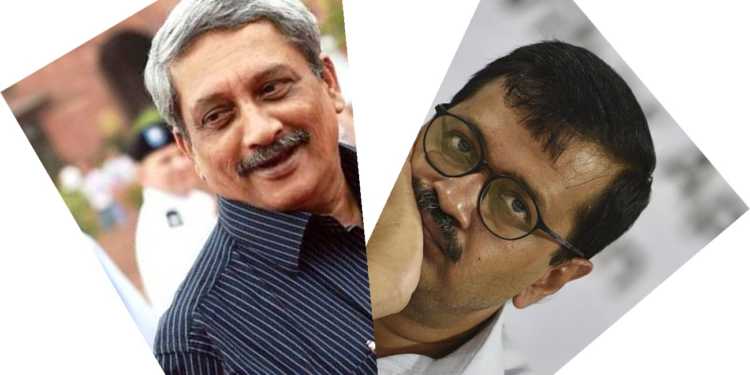 kejriwal, parrikar