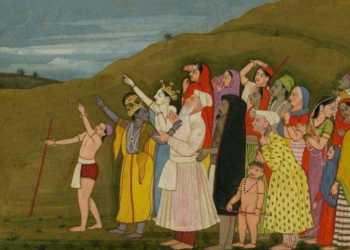 krishna, painting, eid