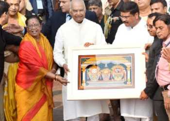 president kovind, jagnnath temple