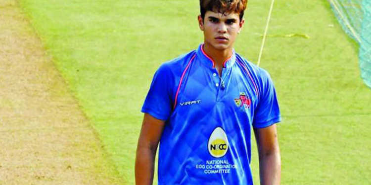 arjun cricketer jersey