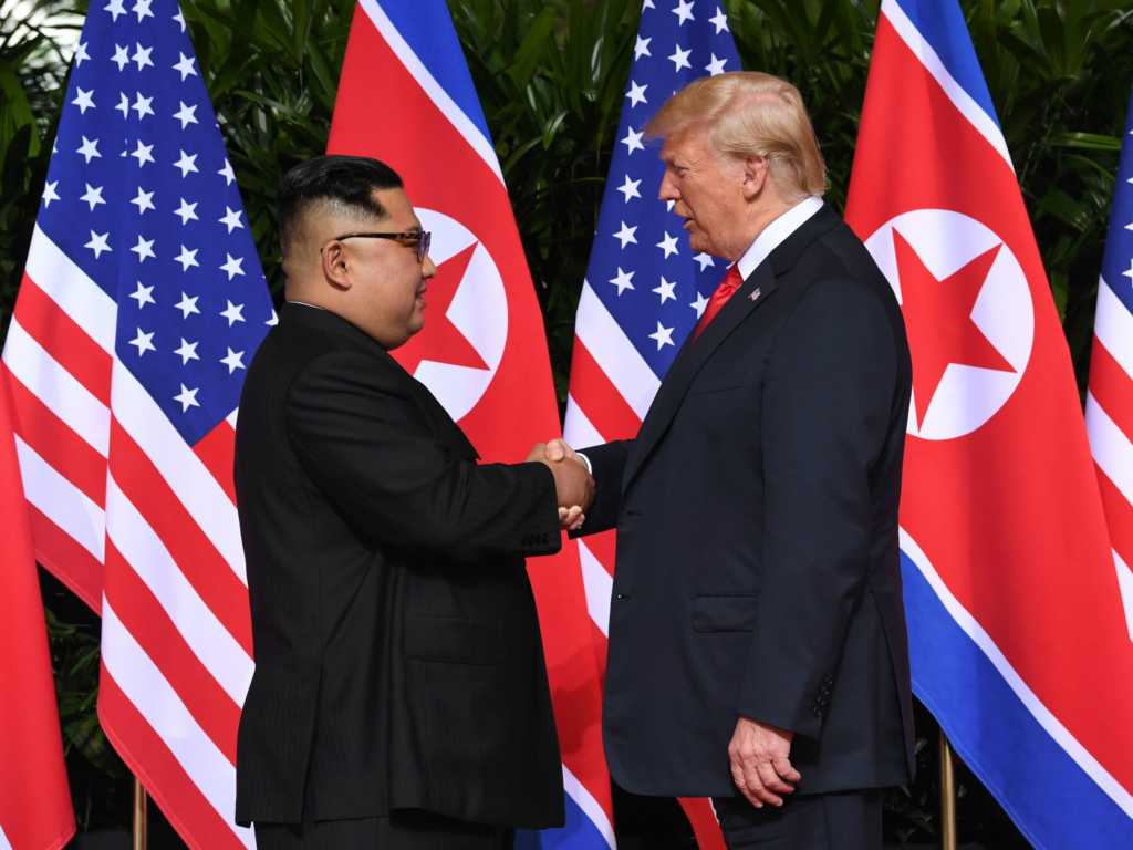 donald trump, kim jong un