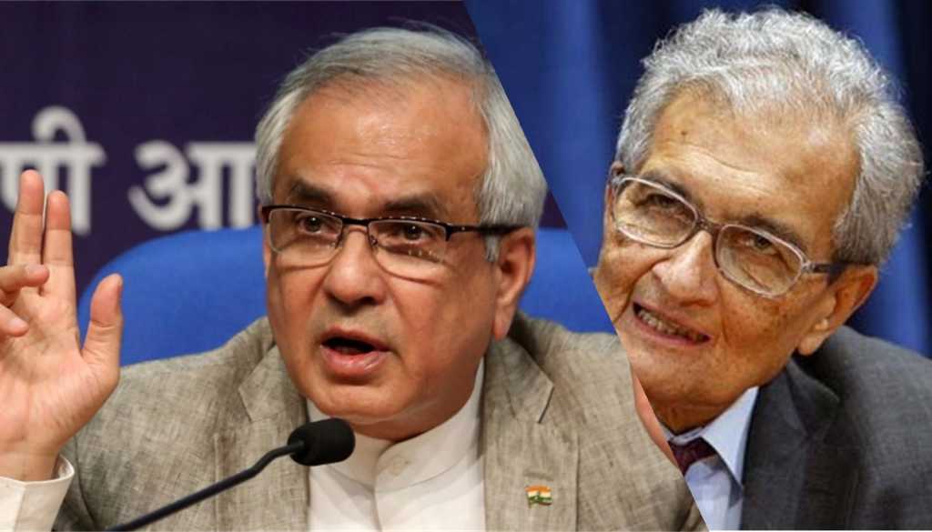 rajiv kumar, amartya sen