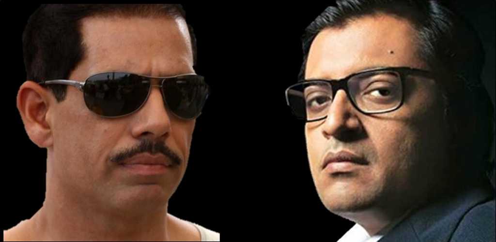 robert vadra, arnab goswami