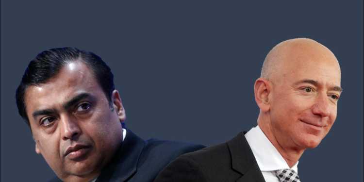 amazon, reliance