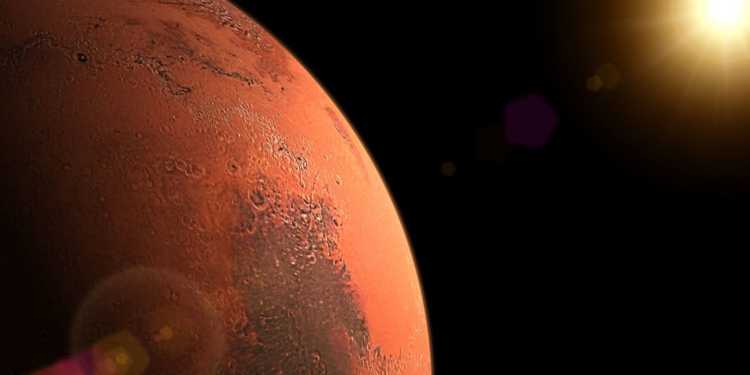 mars, earth