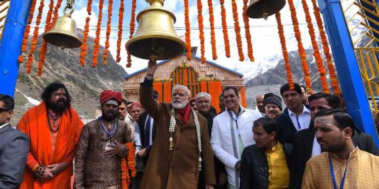 kedarnath, pm modi, mandir