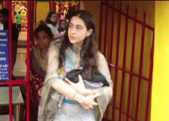 sara ali khan, temple