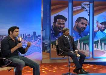 Gautam Gambhir Pakistani anchor