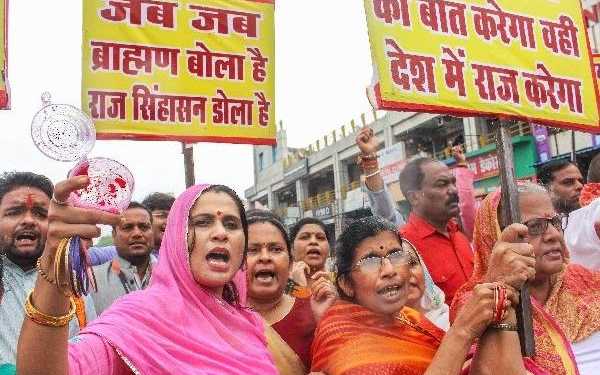 BJP. anti-savarna