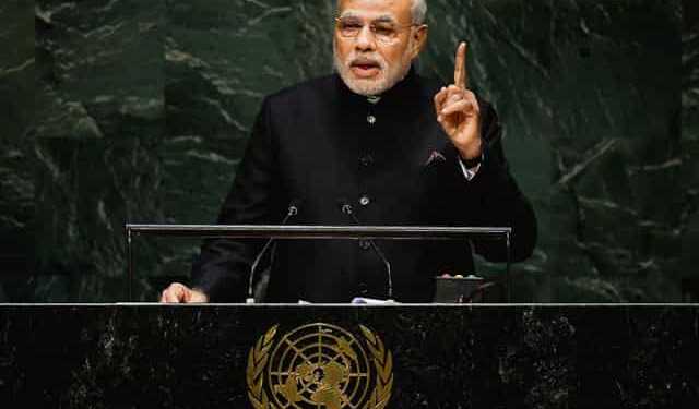 Modi UN award