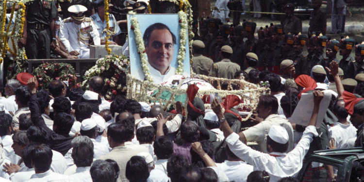 Rajiv Gandhi, Congress