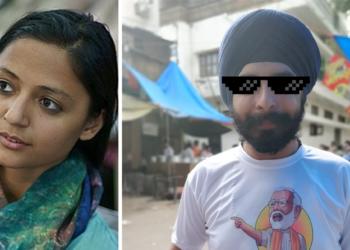 shehla rashid, tajinder pal sing bagga