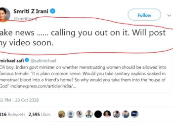 Smriti Irani Sabarimala