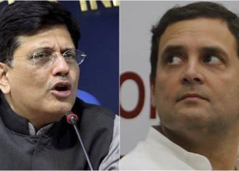 Piyush Goyal, Rahul Gandhi