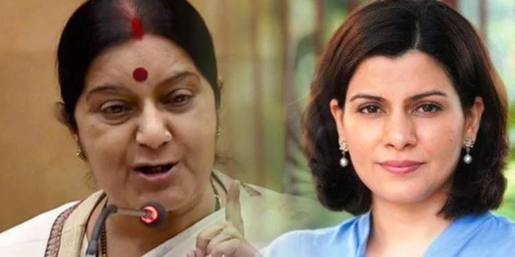 Sushma Swaraj, Nidhi Razdan