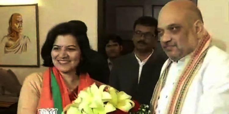 Aparajita Sarangi Joins BJP, May Contest From Bhubaneswar Lok Sabha