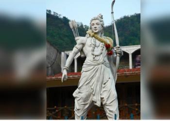 ayodhya, statue, yogi, ram