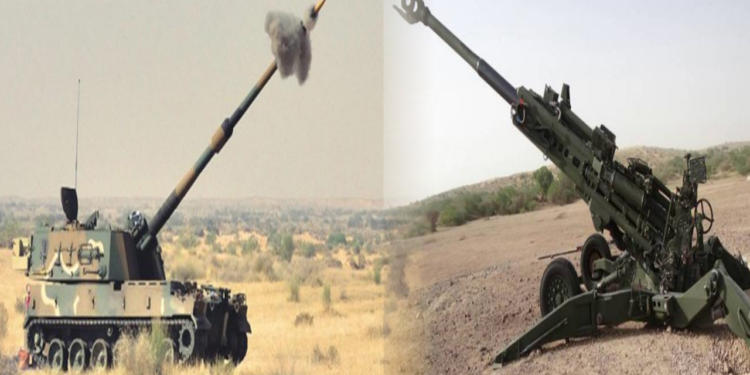 m777, k9 vajra, army