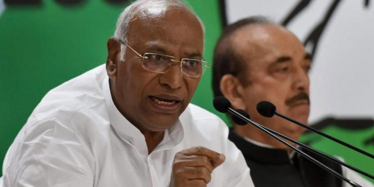 Congress, Hindu terror kharge rajya sabha