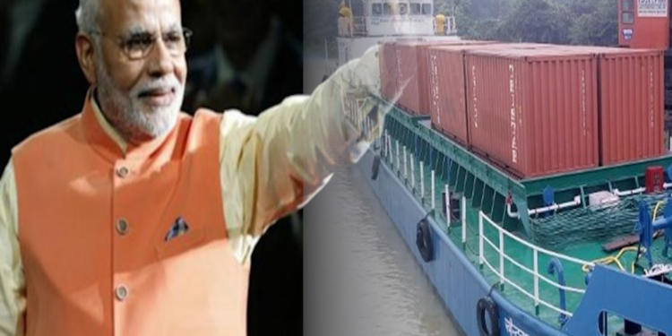 PM Modi to receive first consignment of Inland Waterway-1