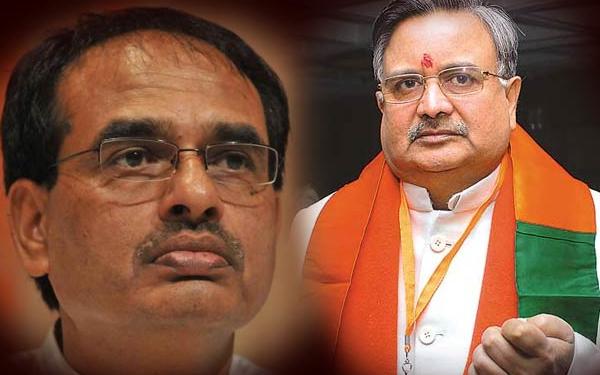Shivraj Chouhan, Raman Singh