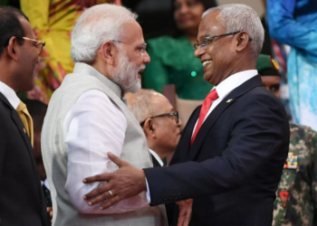 Maldives, India, Solih