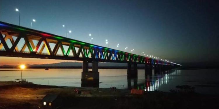 Bogibeel bridge, Assam