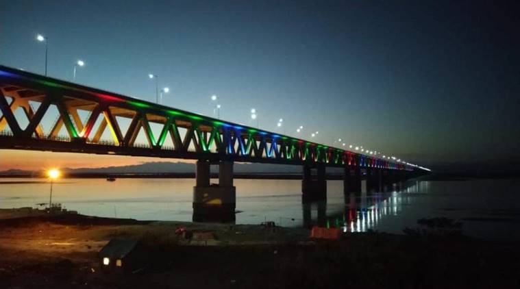 Bogibeel bridge, Assam